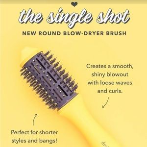 Used once Drybar single shot round blowdry brush